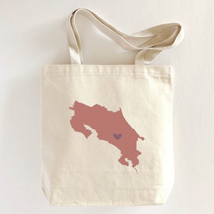 Costa Rica Wedding Welcome Tote Bags, Costa Rica Wedding Welcome Bags, Costa Rica Tote Bags, Bridesmaid Gifts, Costa Rica OOT Guest Bags