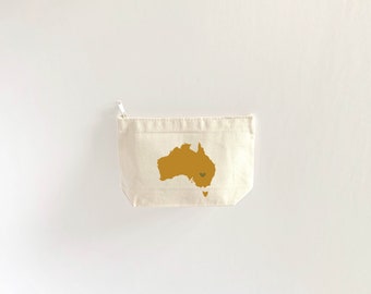 Australia Wedding Welcome Bags, Australia Canvas Bags, Tote Bags for Destination Weddings, Welcome Bags, Wedding Favors, Australia Bulk Bags