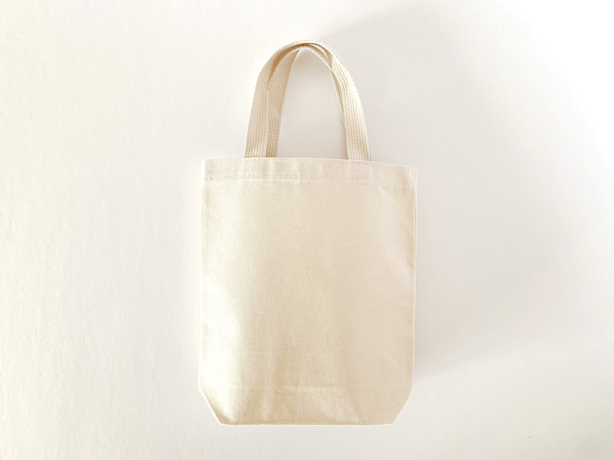 VistaPrint® Large Zip Cotton Tote Bag