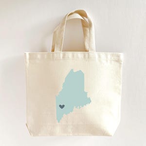 Maine Totes, Wedding Welcome Bags, Maine Destination Wedding favors, Hotel Gift Bags, Bachelorette Party Bags, Gift Bags, Custom Totes, Bulk