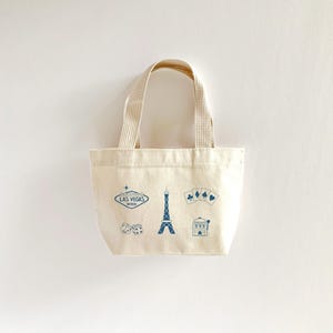 Customizable Las Vegas Icon Tote Bag: Wedding & Bachelorette Party Favors