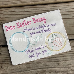 Easter Bunny Placemat - Cute Easter Decor, Treat for Easter Bunny