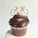 thumbnail image 2 of Bicycle Cupcake Toppers, 18 Piece Shimmering Silver Cardstock In 2 of 12