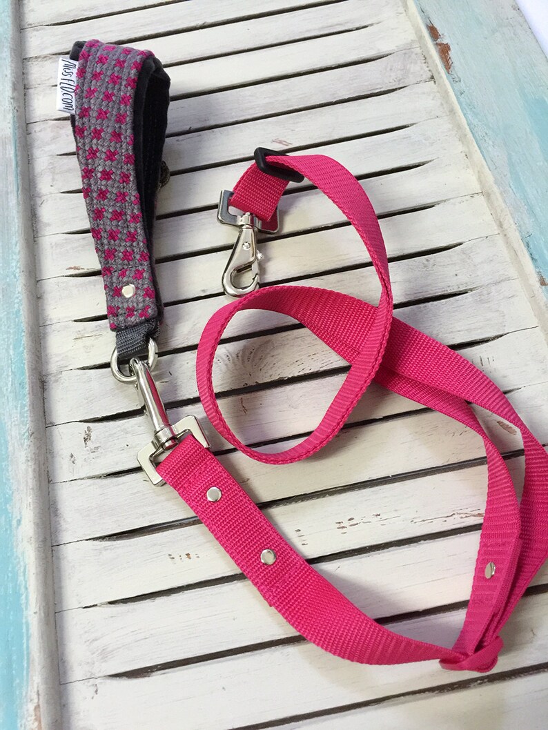 Framboise / Pink Adjustable Leash Part image 3