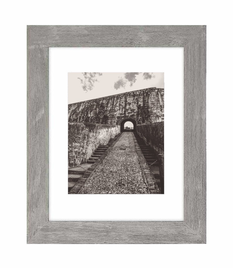 Puerto Rico Wall Art El Morro Old San Juan Black and White Etsy