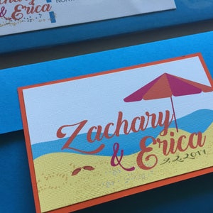 Beach B&#39;nai Mitzvah Invitations