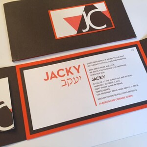 Traditional Bar Mitzvah Invitation
