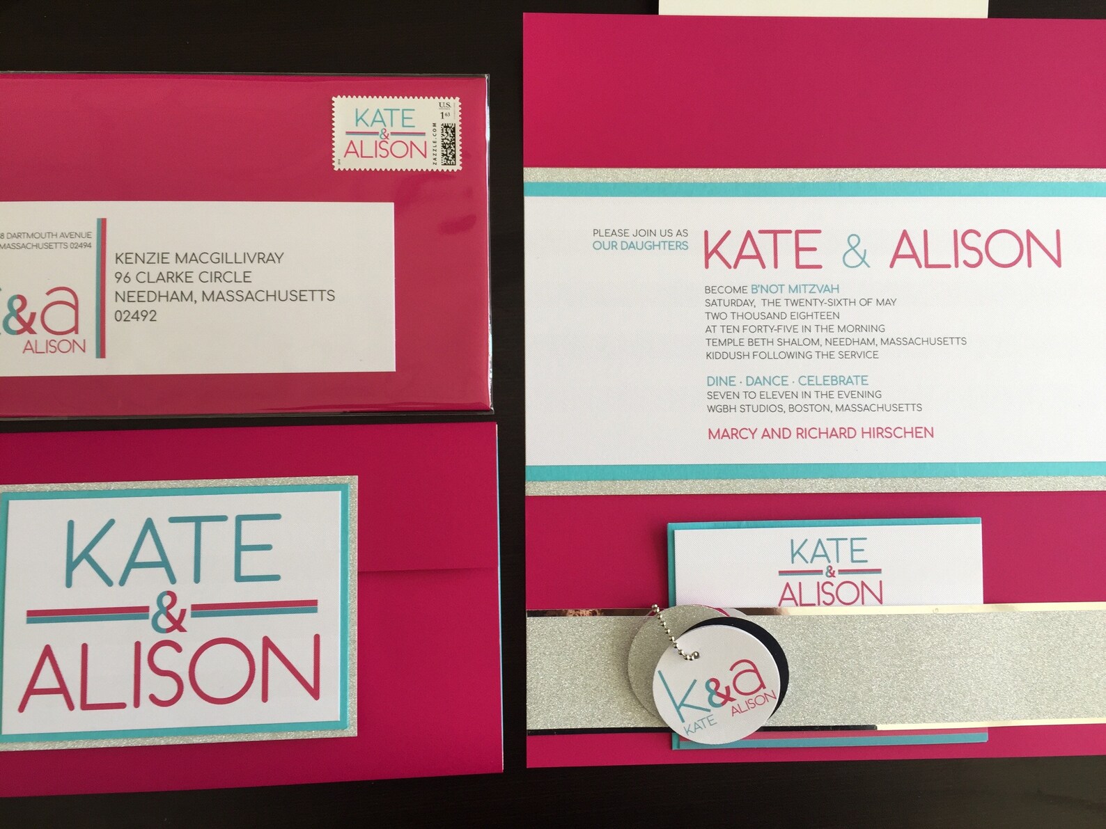 Elegant B'nai Mitzvah Invitations - Etsy