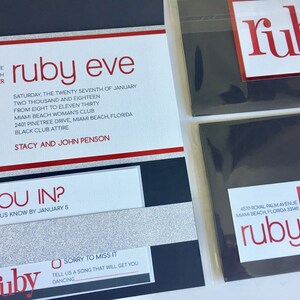 Modern Bat Mitzvah Invitations