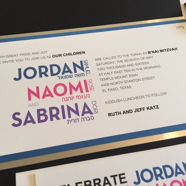 B'nai Mitzvah - Etsy