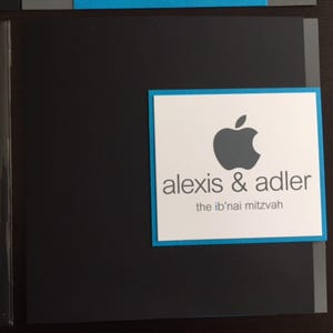 Elegant iBar Mitzvah Invitation