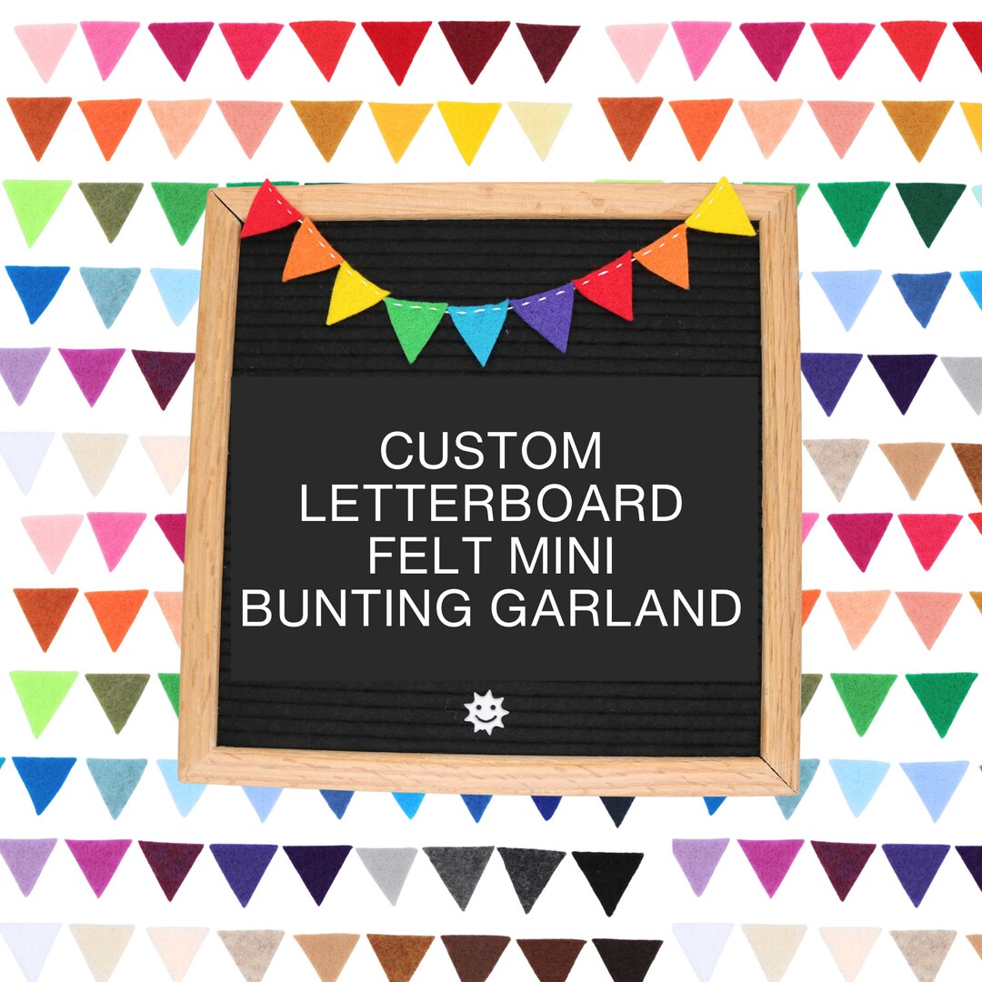Custom Letterboard Garland Custom Letter Board Accessories Etsy