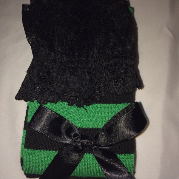 st patricks day leg warmers