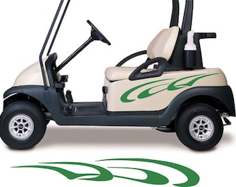 Golf Cart Logo Decal Set Fit Ezgo Club Car Yamaha And Others
