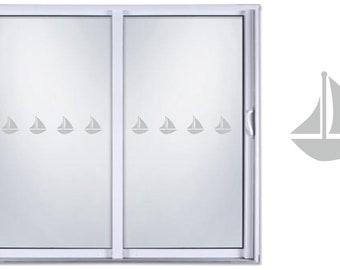 Sliding Door Decals Etsy