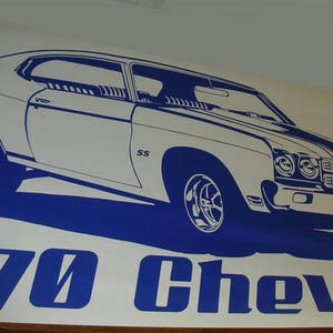 56 Pickup Car Decals, Muscle Car Sticker, Hot Rod, Automobile Decal ...