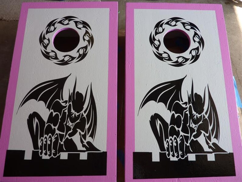 Eagle Cornhole Board Decals Stickers Bean Bag Toss Personalized Cornhole USA Cornhole Decals Vinyl Stickers