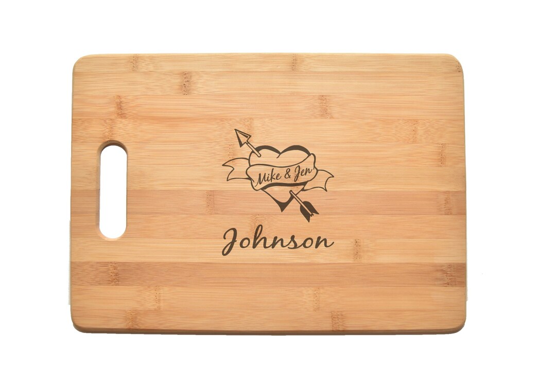 Kitchen Engraved Cutting Board Wedding Anniversary Etsy