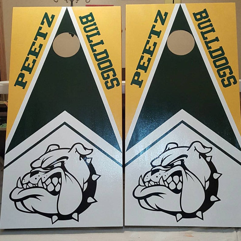 Eagle Cornhole Board Decals Stickers Bean Bag Toss Personalized Cornhole USA Cornhole Decals Vinyl Stickers