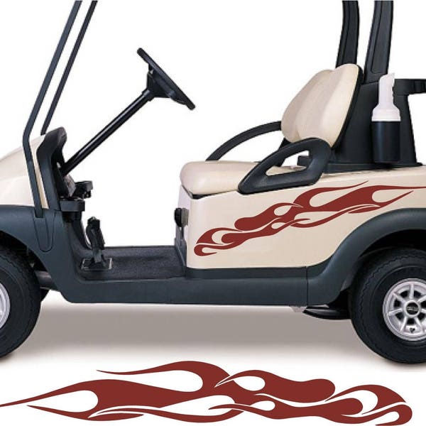 Golf Cart Decals Etsy