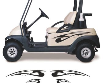 Golf Cart Decals - Golfer Gifts- Go Kart Stickers Accessories GC83