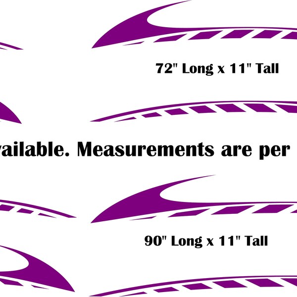 Replacement Rv Stickers Rv Swoosh Decals - Etsy