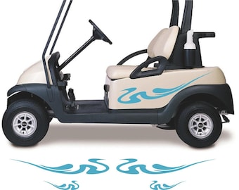 Golf Cart Decals - Side by Side - Golfer Gifts- Go Kart Stickers Accessories GC72