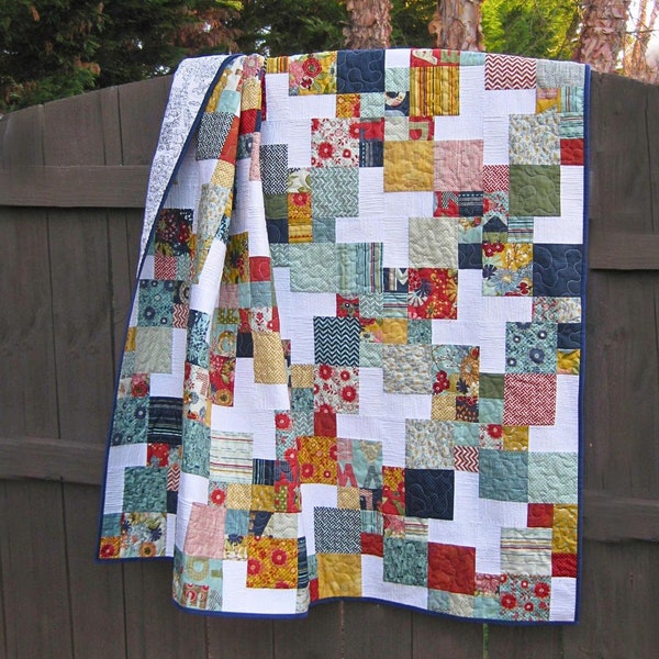Pinwheel Quilt Pattern Etsy