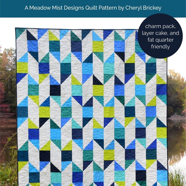 Layer Cake Quilt Pattern Etsy