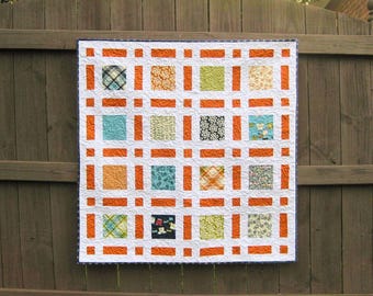 Broken Frames Digital Quilt Pattern- Baby, Lap, and Twin Sizes