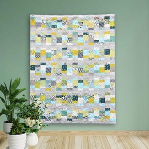 Looking Glass | Digital pdf Quilt Pattern | Charm Pack and Layer Cake Friendly | Baby, Lap, Twin, and Queen Sizes