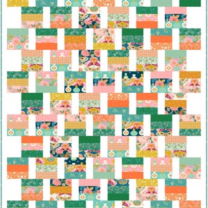 Wharf Street Digital Pdf Quilt Pattern - Quilt Pattern for Jelly Rolls ...