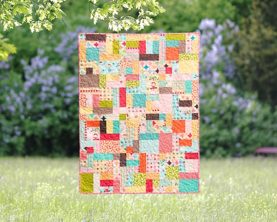 図柄と落款を組み合わせてお作りします♪ Abstract Geometric Cross Stitch Pattern, Modern X-stitch