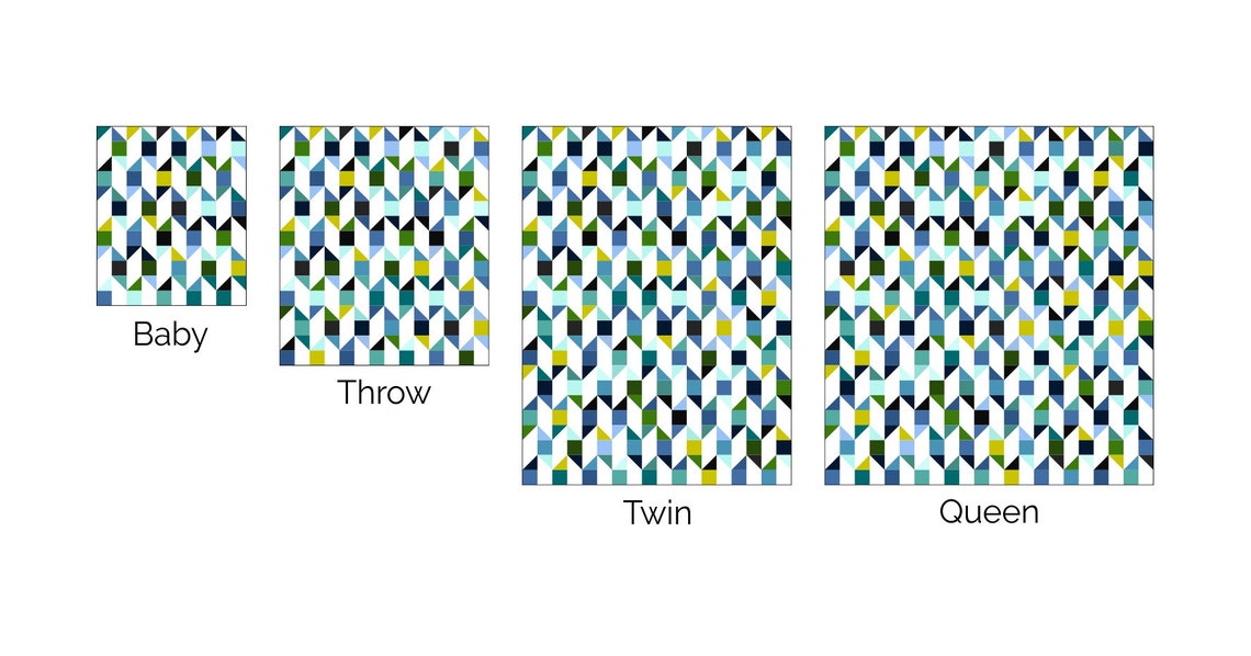 Board and Batten Quilt Pattern Digital Pdf Precut Etsy