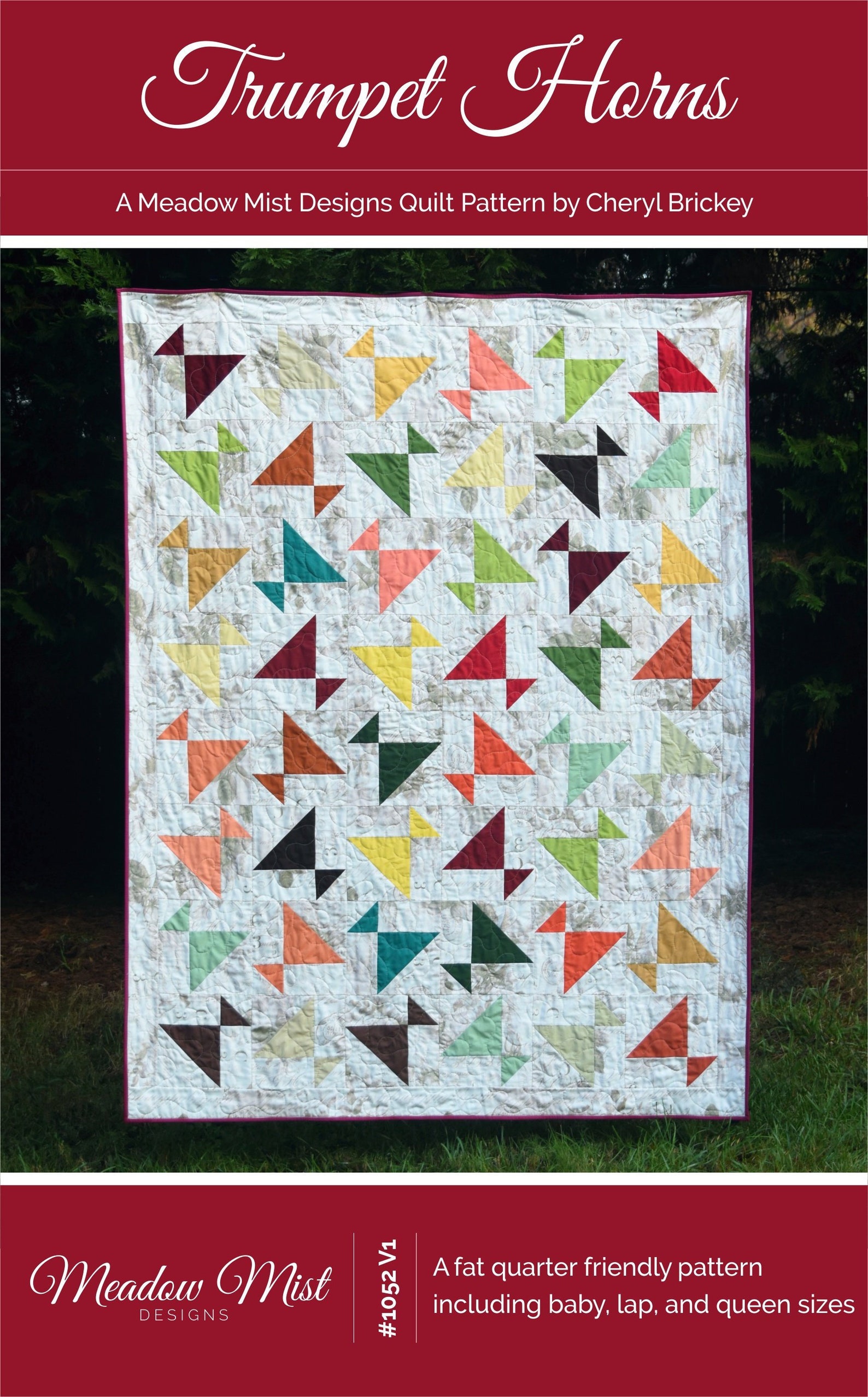 Print Pattern Trumpet Quilt