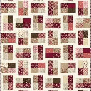 Quilt in the Hat Pattern Digital pdf Fat Quarter Friendly Baby and Lap Sizes image 8