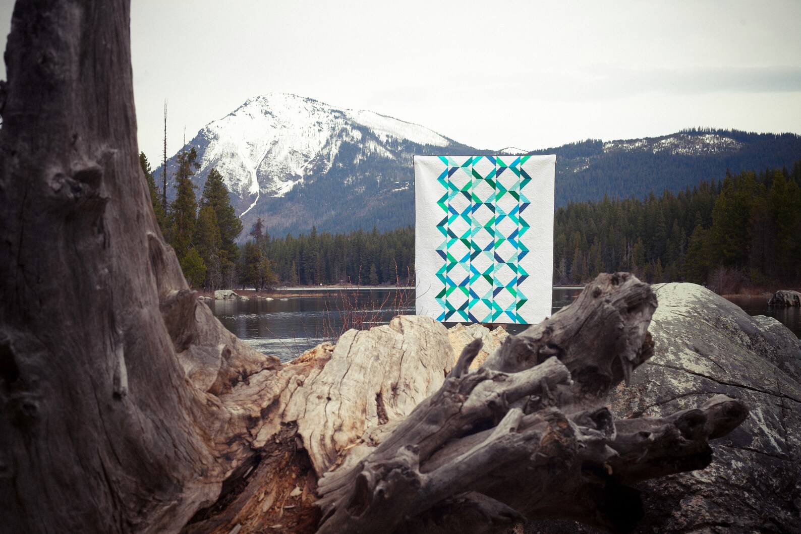 Arrow Point Path Digital Quilt Pattern Modern Pattern Fat Quarter