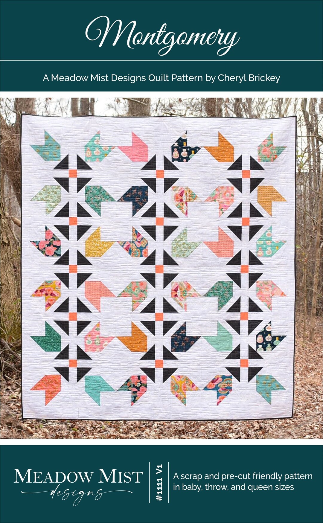 Montgomery Quilt Pattern Digital Pdf Charm Pack Layer Etsy