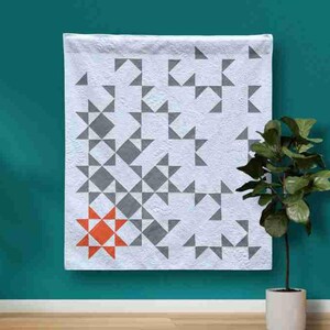 State of Being - digital quilt pattern - a modern lap sized quilt pattern