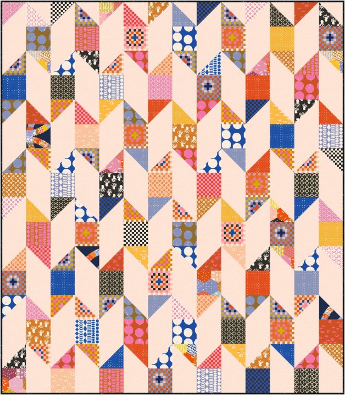 Board and Batten Quilt Pattern Digital Pdf Precut Etsy