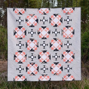 Macaron Mystery Quilt - a Digital pdf Quilt Pattern - a Mystery Quilt in a Lap Size