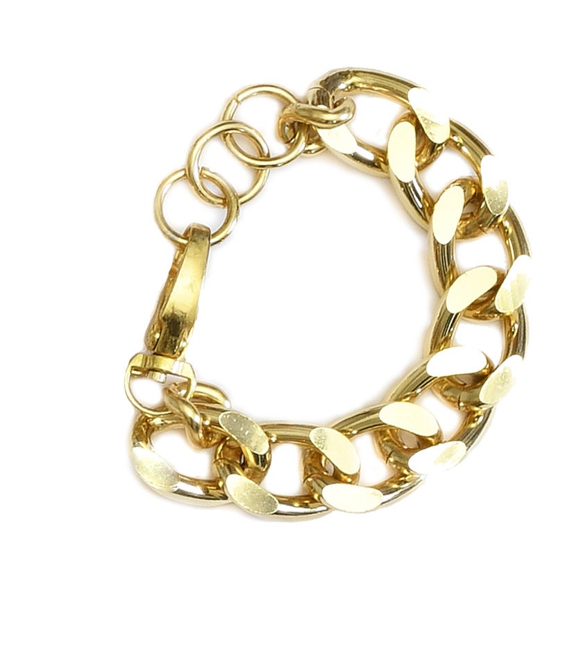 Chunky Chain Bracelet, Statement Oversized Bracelet, Punk Chunky Chain Bracelet, Statement Oversized Bracelet, Punk