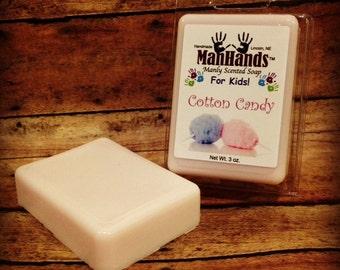 Cotton Candy Scented Soap 3 oz. Bar