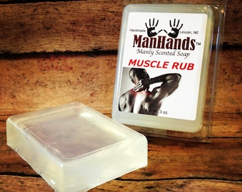 Muscle Rub Scented Soap 3 oz. Bar