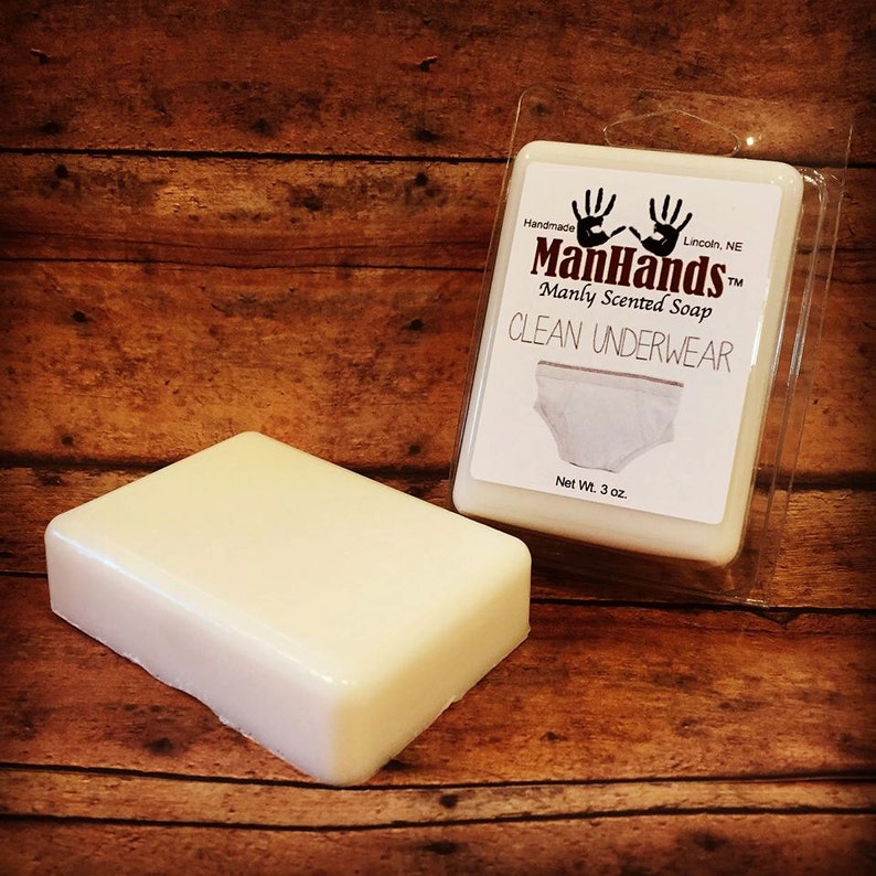 Clean Underwear Scented Soap 3 Oz. Bar Etsy