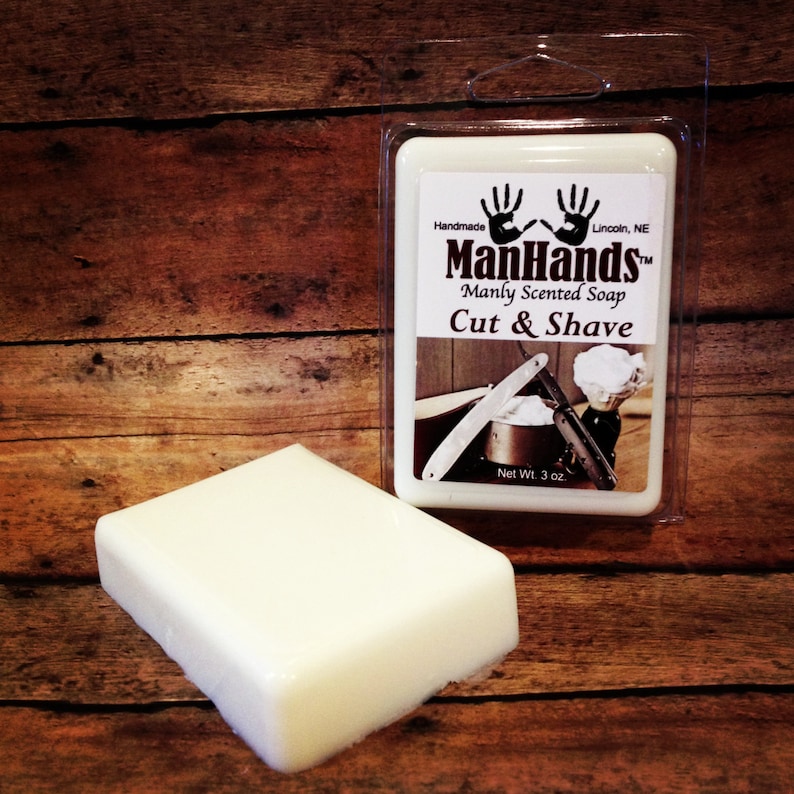 Cut & Shave Scented Soap 3 Oz. Bar Etsy