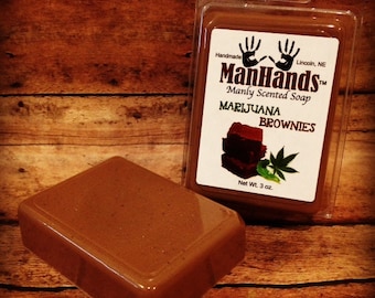 Marijuana Brownies Scented Soap 3 oz. Bar