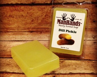 Dill Pickle Scented Soap 3 oz. Bar