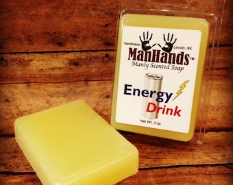 Energy Drink Scented Soap 3 oz. Bar