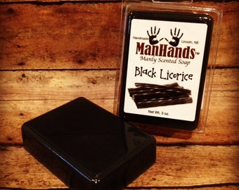 Black Licorice Scented Soap 3 oz. Bar